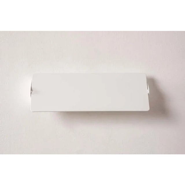 Nemo Lighting Large Charlotte Perriand 'Applique à Volet Pivotant Double' Wall Light in White For Sale - Image 4 of 12