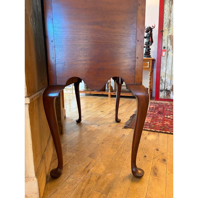 2000 - 2009 Queen Anne Style Cherry High Boy For Sale - Image 5 of 11