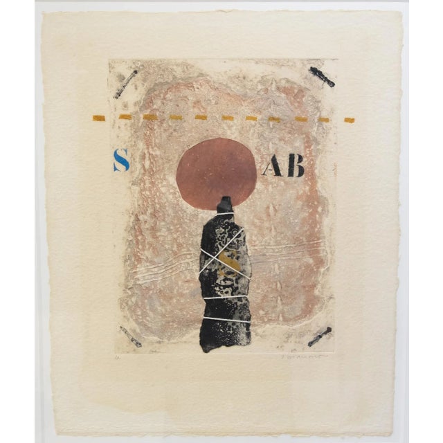 James Coignard, Carborundum, Etching, 1978 For Sale - Image 10 of 10