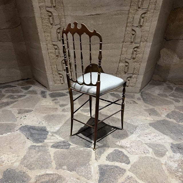 1950s Chiavari Chair in Bronze Italy For Sale In San Diego - Image 6 of 12