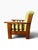 Pair of Vintage Mission Oak Arts & Crafts Lounge Chairs For Sale - Image 9 of 12