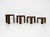 Tan Model 780 Nesting Tables by Gianfranco Frattini for Cassina, 1960s, Set of 4 For Sale - Image 8 of 11