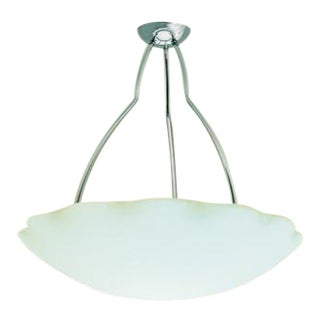 Murano Hand Blown Glass Ceiling Light For Sale