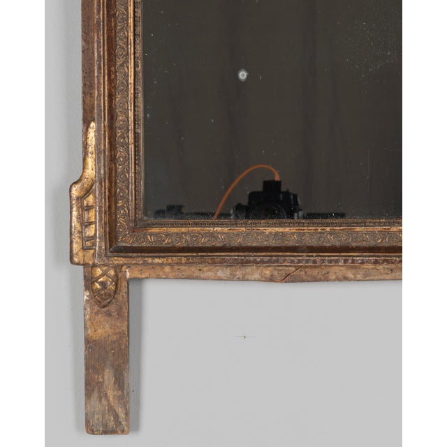 19th Century French Louis XVI Giltwood Mirror For Sale In Orlando - Image 6 of 8