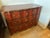 Theodore Alexander Red Leather-Wrapped Serpentine Three-Drawer Chest With Gilt Decoration For Sale - Image 14 of 16
