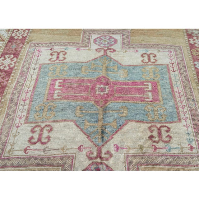 Turkish Vintage Rug 5'3" x 11'11" #21119 For Sale - Image 4 of 8