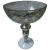 Mercury Glass Footed Bowl For Sale