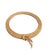 Round Lariat Rope Mirror Adrien Audoux & Frida Minet Style. Lariat shape. Width / 18 inches. Height / 23 inches.