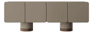 Venus 4 Rounded Doors Sideboard by Ultramobili