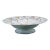 Mid 19th Century KPM Porcelain Neoclassical Bow & Arrow, Grapes & Leaves Bowl, Hand Painted Gold & Blue Accented For Sale