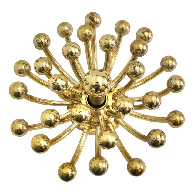 Ceiling Lamp by Studio Tetrarch for Valenti Luce, 1970s For Sale