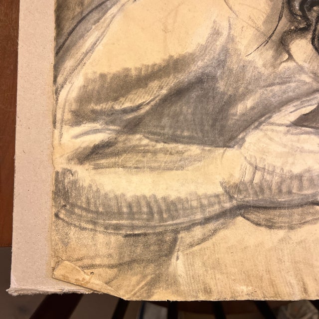 Paper 19th Century: A Figure of 2 Renaissance Figures- Sketching For Sale - Image 7 of 9