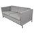 Sophisticated Walter Knoll 2.5-seater sofa, combining cosmopolitan elegance with understated contemporary design. The sofa...