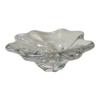 1970's Baccarat Crystal Candy Dish Bowl For Sale