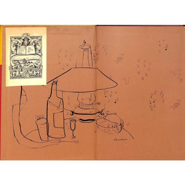 1940s "The Donkey Inside" Book 1941 Bemelmans, Ludwig Signed W/ Drawing For Sale - Image 5 of 11