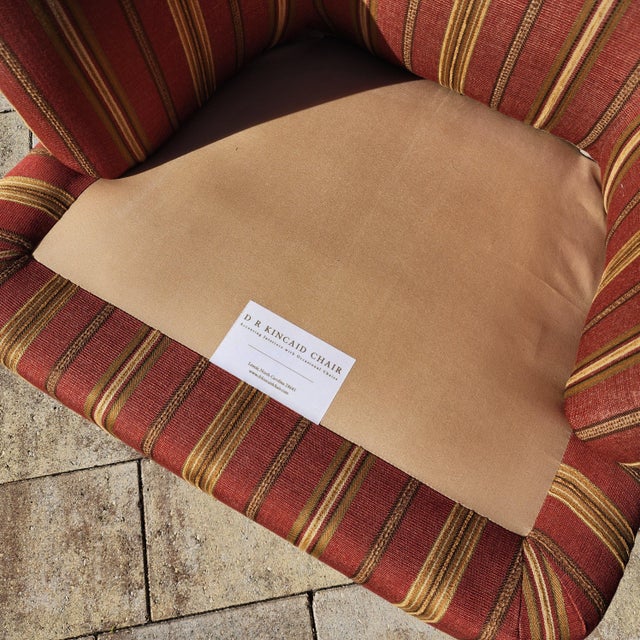 D R Kincaid Armchair & Ottoman Set For Sale - Image 10 of 10