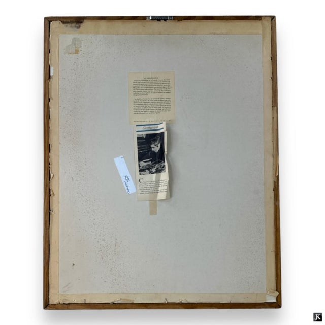 Late 20th Century Jean-Pierre Cassigneul (French, B. 1935) Lithograph "Au Bord De Mer" Signed and Numbered For Sale - Image 5 of 5