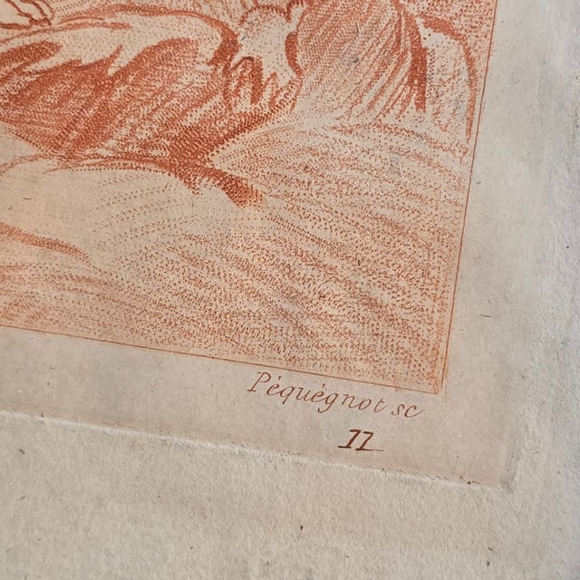 Auguste Pequegnot, Venus with Cupins, 1800s, Paper, Framed For Sale - Image 13 of 16