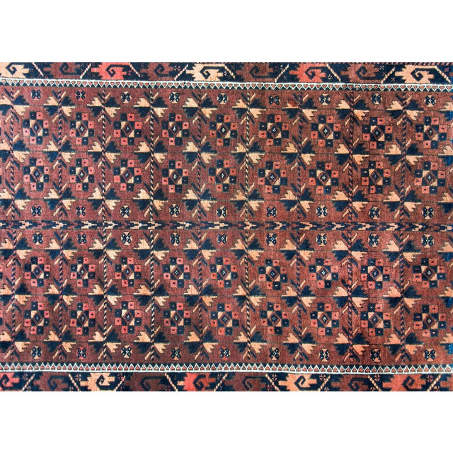 Early 20th Century Persian Baluch Rug For Sale - Image 12 of 14