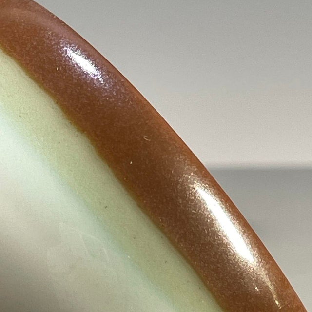 Ceramic Chinese Brown & White Glazed Porcelain Tea Cup For Sale - Image 7 of 9