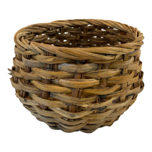 Vintage Wicker Planter Basket