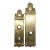 Mid 20th Century Yale & Towne Pair of Decorative Entry Plates For Sale