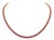 Elegant 18k Gold Necklace With 31.28ct Ruby For Sale