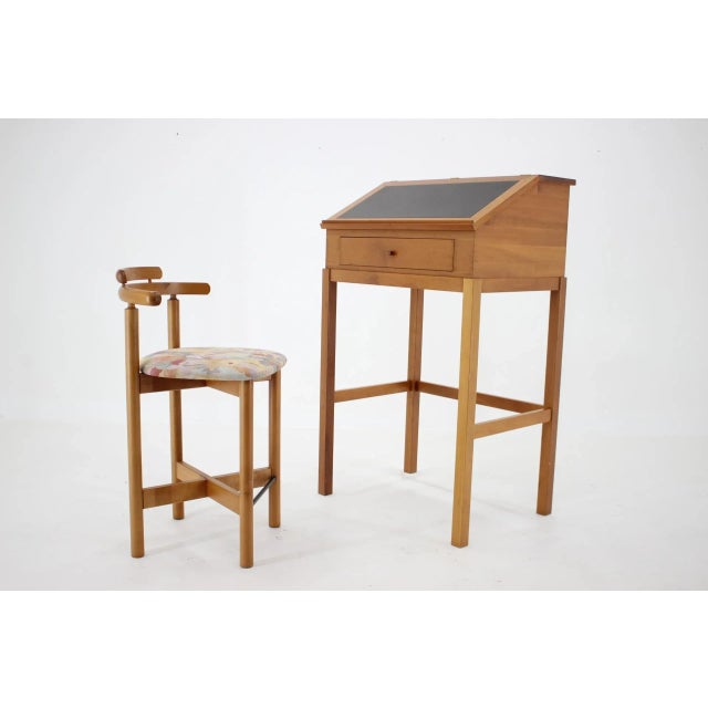 Desk & Chair by Rud Thygesen and Johnny Sørensen, Denmark, 1980s, Set of 2 For Sale - Image 3 of 10