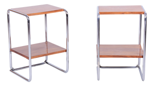 Bauhaus Bedside Tables by M. Breuer for Thonet, Germany, 1920s, Set of 2