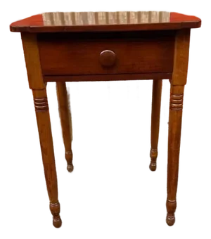 19th Century Early American/Late Federal Style Work Side Table