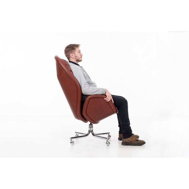 1960s Vintage Domore Executive Desk Chair Chairish