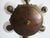 Metal Antique Bronze and Alabaster Chandelier with Verdigris, 1910 For Sale - Image 7 of 12