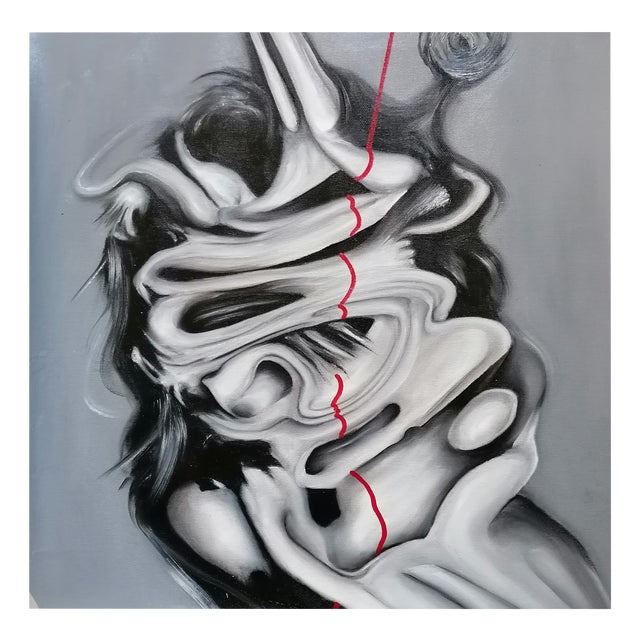 Stefano Mazzolini, F9, Oil on Canvas For Sale