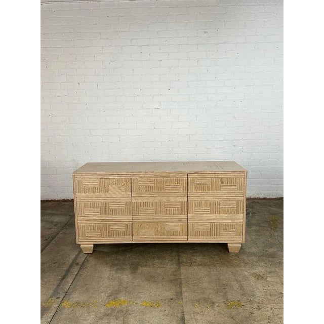 Mid 20th Century Custom Baltic Birch Dresser -Handcrafted For Sale - Image 4 of 11