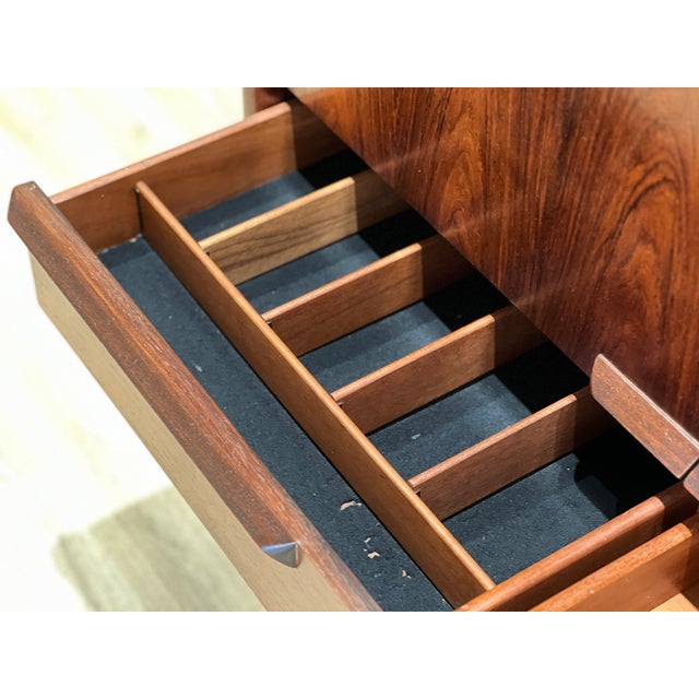 Wood Drink Cabinet by Tom Robertson for McIntosh, 1970s For Sale - Image 7 of 13