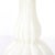 Pair of Mid-Century Modern Hand-Blown Murano Fluted Off White Glass Table Lamps For Sale - Image 12 of 16