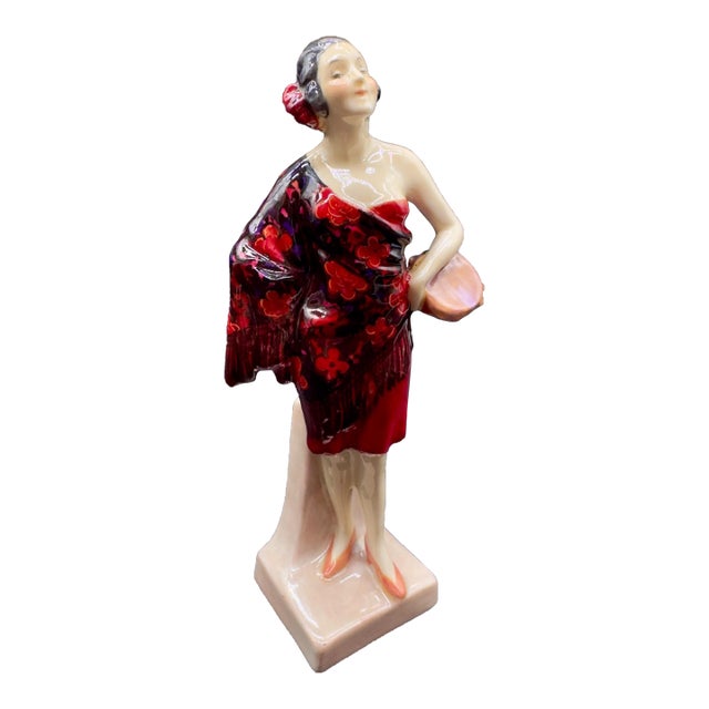 Vintage Royal Doulton “Carmen” Figurine ( 1928-1938 ) Signed For Sale
