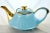 1950s Aqua & 22k Gold Teapot For Sale - Image 11 of 11