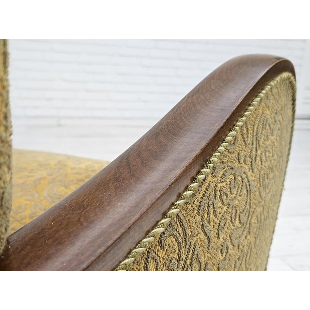 Vintage Danish Armchair, 1950s For Sale - Image 9 of 18