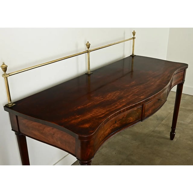 English Regency 19th Century Solid Mahogany Server For Sale In Baton Rouge - Image 6 of 12