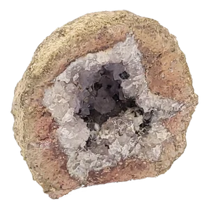 Sliced Amethyst Geode