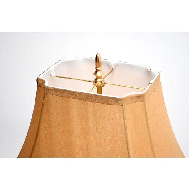 1970s Vintage Acrylic and Brass Table Lamps from Karl Springer, 1970s, Set of 2 For Sale - Image 5 of 12