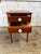 19th Century 19th Century Antique Sheraton Style Mahogany Side Table Nightstand For Sale - Image 5 of 11