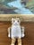 Beige Hand-Carved Articulated Wooden Tiger or Cat Figurine With Painted Details. For Sale - Image 8 of 10