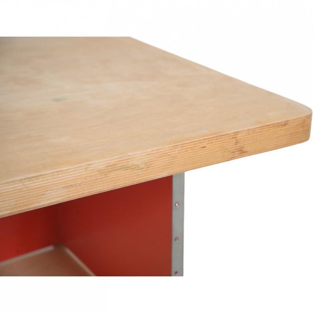 Vintage Desk in Ash by Charles Eames, 1990s For Sale - Image 4 of 12