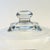 Vintage Glass Cloche on Teak Base For Sale - Image 4 of 11