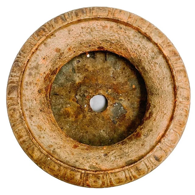 Antique French Cast Iron Planters - a Pair For Sale - Image 11 of 12