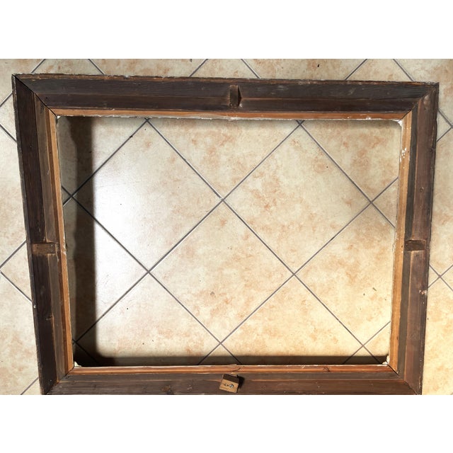 1960s Baroque-Rococo Frame for a Mirror or Painting in Wood, 1950s For Sale - Image 5 of 14