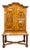 Antique Baroque Cabinet in Walnut, 1700s For Sale