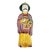 Qing Chinese Porcelain Mandarin Figurine With Ruyi Scepter Circa 1900 For Sale